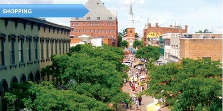 Cơ hội học tập tại các trường Top 100 của Mỹ - 1 Một góc thành phố Burlington, Vermont