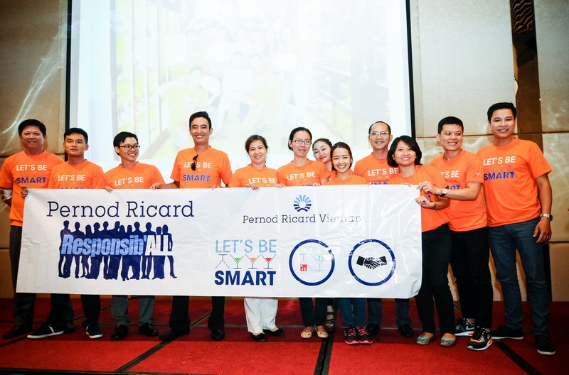 Pernod Ricard Việt Nam: Ý thức với sự kiện “uống có trách nhiệm”