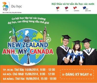 Hội thảo và tư vấn du học Mỹ, Anh, Canada và New Zealand - 1 Thông tin về các trường tham dự: