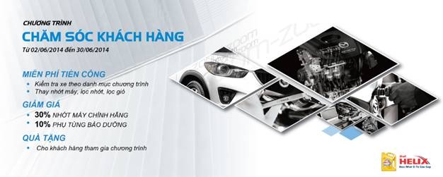 Tháng 6, Vina Mazda ưu đãi kép