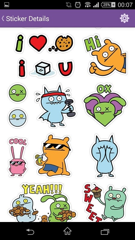 Viber tung ra bộ sticker THE UGLYDOLL độc đáo