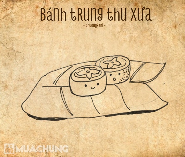 Những hình ảnh so sánh thú vị về ăn uống Trung thu xưa & nay - 3 Bánh Trung thu xửa chỉ một loại nhân tổng hợp…