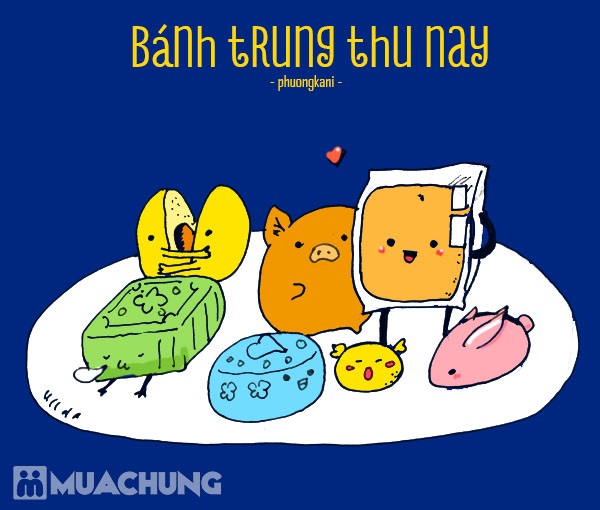 Những hình ảnh so sánh thú vị về ăn uống Trung thu xưa & nay - 4 …nhường chỗ cho các nhãn hàng nổi tiếng với đủ màu sắc, kiểu dáng