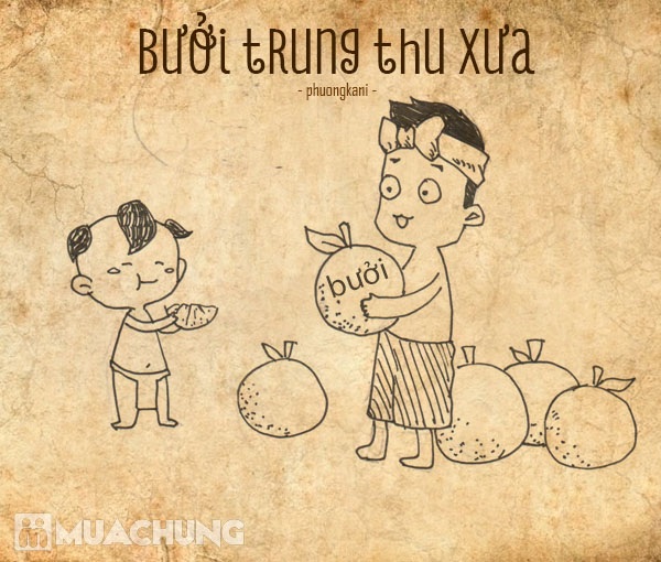 Những hình ảnh so sánh thú vị về ăn uống Trung thu xưa & nay - 7 Nhắc đến bưởi, trước đây chỉ đơn thuần là một thức quả…
