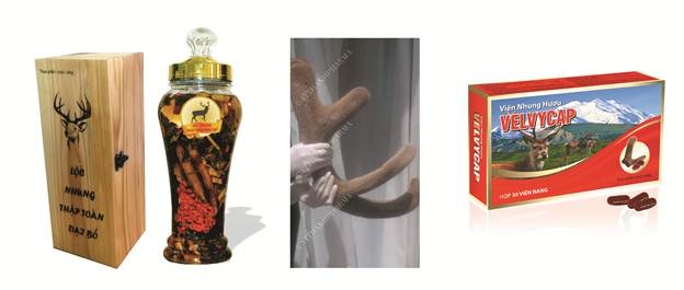 Bộ 3 sản phẩm từ Nhung Hươu Newzealand