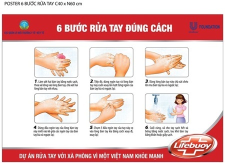 Hiểu lầm trầm trọng về cách phòng và chữa bệnh đau mắt đỏ - 2 Luôn rửa tay với xà phòng diệt khuẩn để phòng bệnh.