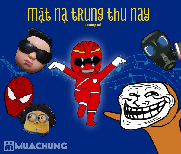 Mặt nạ chú Tễu của ngày xưa…