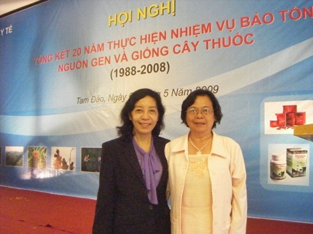 Trung tâm của dược liệu sạch - 3 Tại hội nghị bảo tồn nguồn gen và giống cây thuốc của Bộ Y Tế