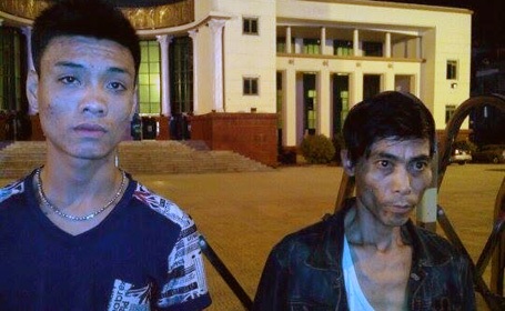 "Găm" ma túy trong người, tái mét mặt khi gặp 141 - 2 Hai đối tượng Lập và Thắng ngồi ghế sau ô tô.