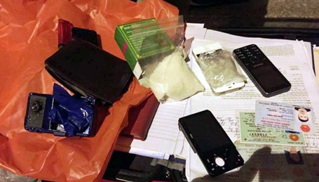 Số ma túy được ngụy trang trong các đồ lễ đầu năm.