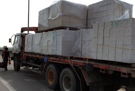 Chiếc xe tải gây ra sự cố.