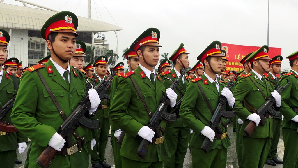 Lực lượng Công an nhân dân.