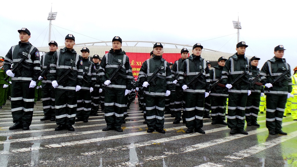 Lực lượng Cảnh sát cơ động.