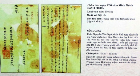 Các Châu bản triều Nguyễn.