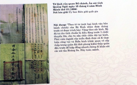 Các văn bản Hán - Nôm.