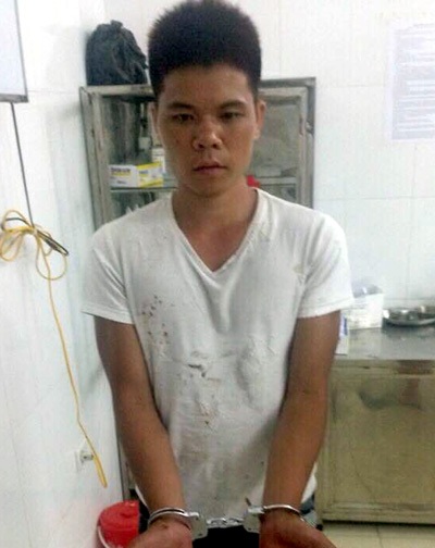Hà Nội: Thanh niên người Trung Quốc cướp tài sản của nữ xe ôm - 1 Đối tượng Tang Yuan Xun.