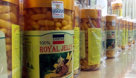 Khoảng 20 tấn thực phẩm chức năng dỏm bị thu giữ.