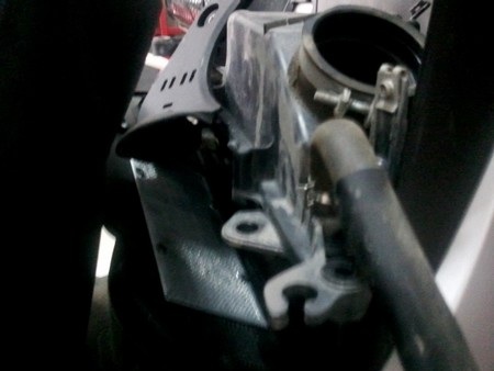 Xe SH đang đi bị gãy trục khuỷu, vách máy bị thủng - 1