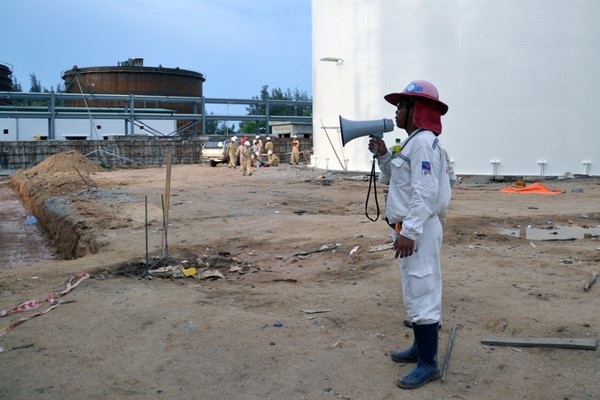 Diễn tập ứng phó sự cố phóng xạ tại Dung Quất - 16