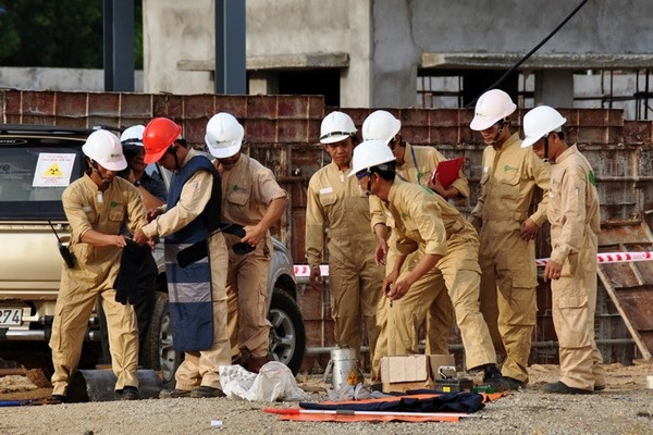 Diễn tập ứng phó sự cố phóng xạ tại Dung Quất - 4