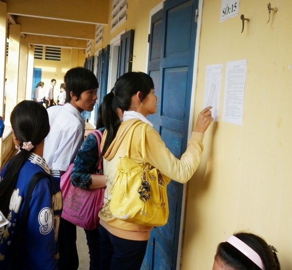 Thí sinh Thanh Hóa, Quảng Nam thi vào lớp 10  - 2