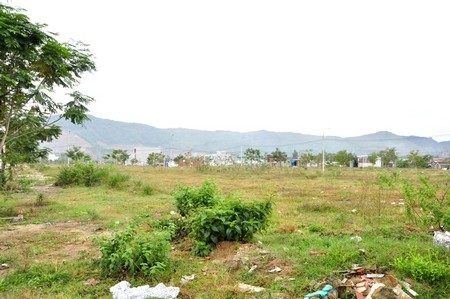 Khu vực đất của Công ty Tân Cường Thành đầu tư và bán cho người dân