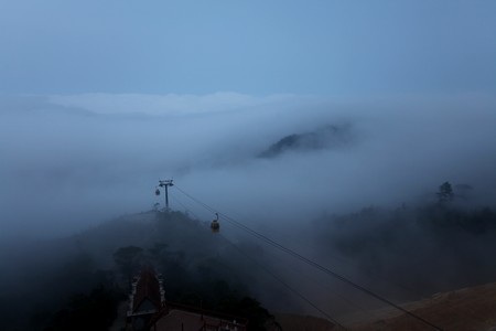 Ngắm Bà Nà trong buổi bình minh