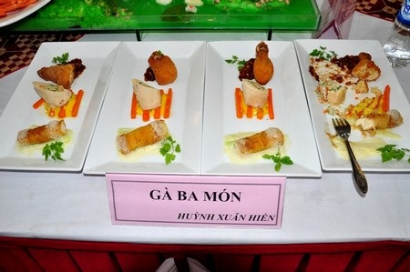 18 đầu bếp tranh tài nấu món ăn ngon - 12 Món song long tranh châu