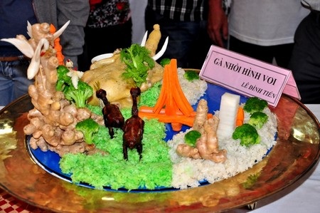 18 đầu bếp tranh tài nấu món ăn ngon - 17 Món song long tranh châu