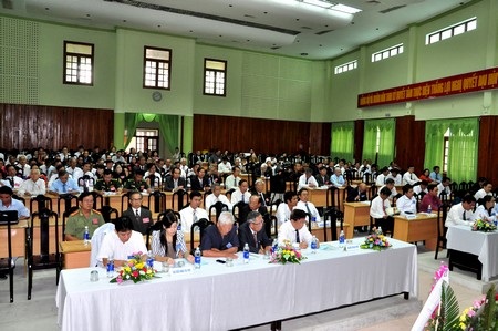 Đại hội Hội Khuyến học tỉnh Quảng Nam nhiệm kỳ IV - 1 Các đại biểu tham dự Đại hội Hội Khuyến học tỉnh Quảng Nam nhiệm kỳ IV.