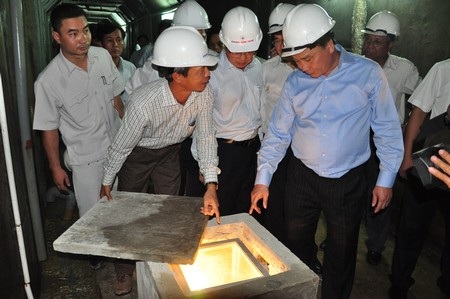 Chính phủ đặt an toàn tính mạng người dân lên trên hết - 8 Đây là máy đo gia tốc nền của đập thủy điện Sông Tranh 2