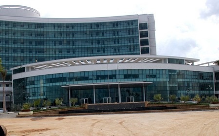 Công trình Bệnh viện Ung thư Đà Nẵng, nơi xảy ra sự cố