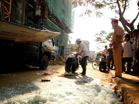 Hiện trường vụ tai nạn