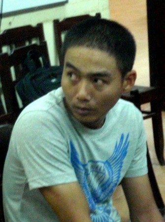 Đối tượng Võ Lê Vĩnh Huy tại cơ quan điều tra