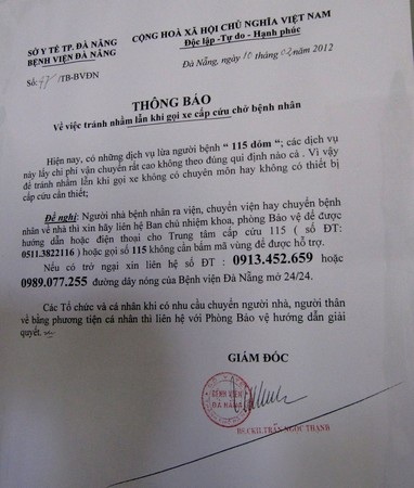 Xác định danh tính các đối tượng mạo danh “cấp cứu 115” - 2