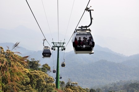 Tuyến cáp treo mới sẽ chạy song song với 2 tuyến cáp cũ