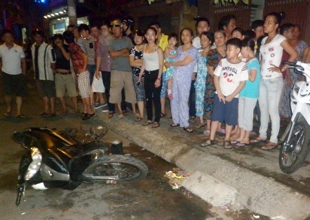 Hiện trường nơi chị Hải Yến bị thiêu sống bằng xăng