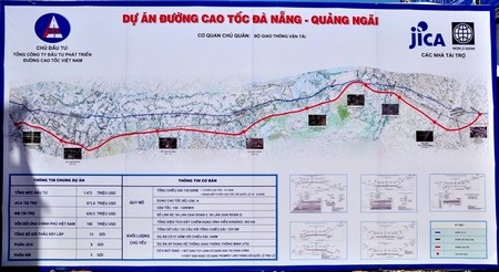 Khởi công tuyến đường cao tốc đầu tiên tại miền Trung - 2 Sơ đồ toàn tuyến đường