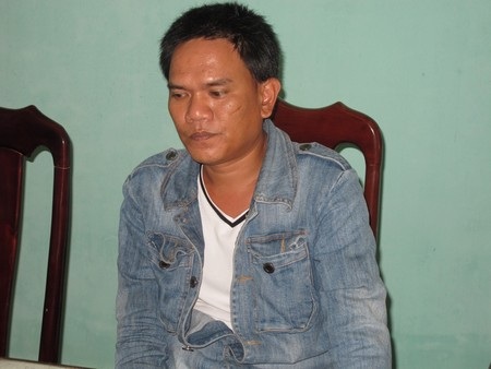 Nguyễn Phi Long tại Công an tỉnh Quảng Nam.