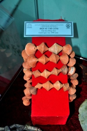 Đọi se chỉ gốm thuộc văn hóa Đông Sơn cách ngày nay 2.500 năm