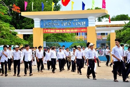 Quảng Nam có 16 trường đỗ tốt nghiệp 100%