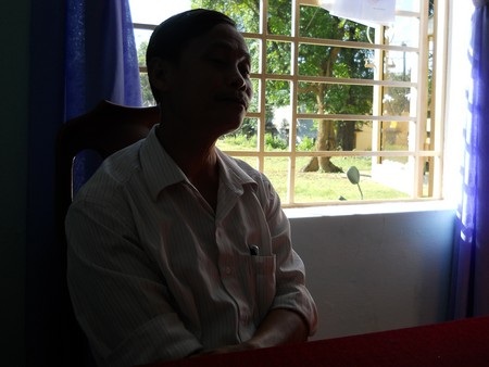 Ông Nguyễn Thanh Long, Trưởng Công an xã Tiên An. Ảnh. H.S.