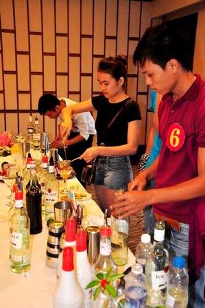 Trước khi bước vào cuộc thi là phần chuẩn bị