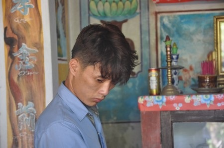 Đối tượng Võ Chính. Ảnh C.A