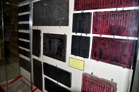 Bộ sưu tập mộc bản Kinh Phật bằng gỗ (thế ky 15-16)