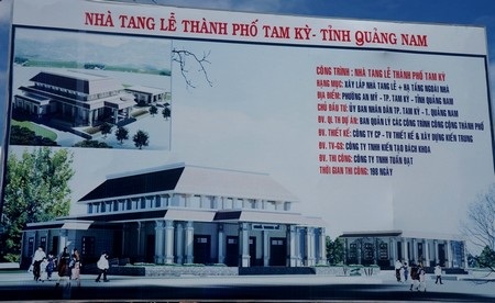 Phối cảnh nhà tang lễ TP Tam Kỳ, Quảng Nam