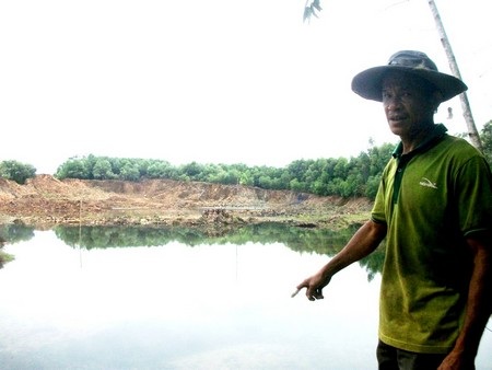 Địa điểm cháu Vỹ chết đuối