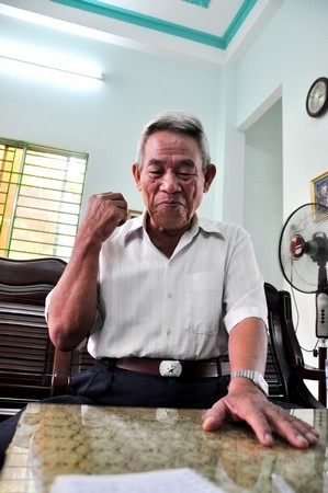 Đại tá Nguyễn Đình Ngật say sưa kể về những lúc được gặp Đại tướng Võ Nguyên Giáp