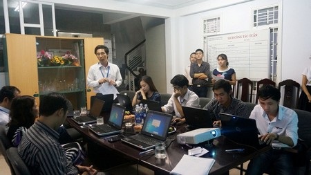 50 tác phẩm lọt vòng chung khảo cuộc thi logo và slogan du lịch Đà Nẵng - 1 Ban tổ chức chấm vòng sơ loại
