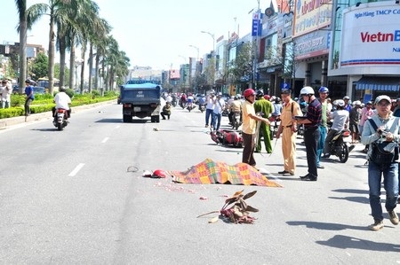 Hiện trường vụ tai nạn